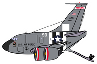 KC-135 Nebraska ANG Klunk Sticker