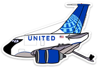 KC-135 UA Sticker