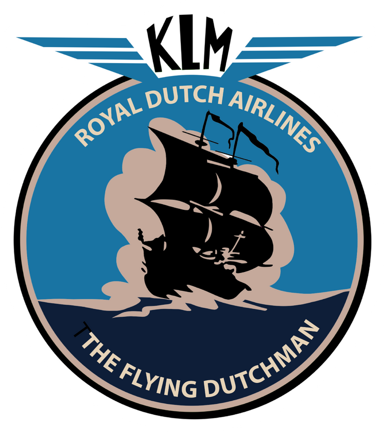 Klm Sticker KLM Flying Dutchman Sticker – Cockpit Creations