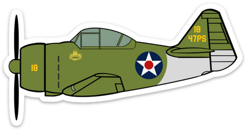 Tora P-36 Hawk Halo Sticker