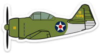 Tora CAF P-36 Hawk Sticker