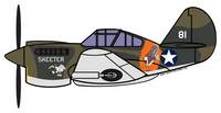 P-40 Skeeter Sticker