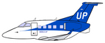 Phenom 300 Wheels UP Sticker