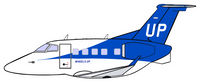 Phenom 300 Wheels UP Sticker