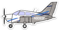 Piper N9093F Sticker