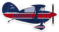 Pitts Special N203MC Sticker