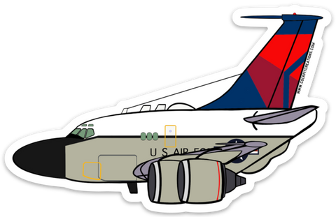 RC-135 Mother D Sticker