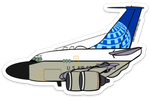 RC-135 UAL Sticker