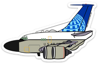 RC-135 UAL Sticker