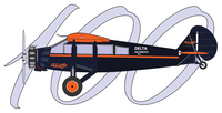 Travel Air 100 Mother D Sticker
