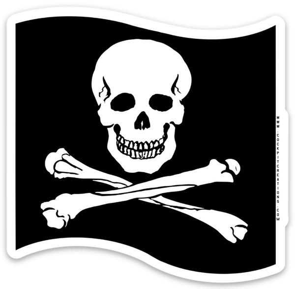 VF-17 Jolly Roger Squadron Logo Sticker