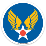 WWII USAAF Logo Sticker