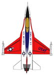 YF-16A Prototype Sticker