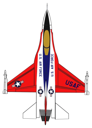 YF-16A Prototype Sticker