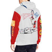 B-17 Yankee Lady Final Final All Over Print Hoodie