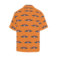 Auburn Tiger Wings Orange Hawaiian Shirt