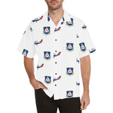 Civil Air Patrol Logo White Hawaiian Shirt