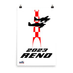 Reno Formula One Photo paper poster