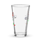 B-17 Yankee Lady Christmas Shaker pint glass