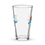 B-777 KLM Christmas Shaker pint glass
