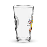 B-29 Bockscar Noseart Shaker pint glass