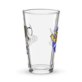 P-40 Shark and Flying Tiger National Logo Shaker pint glass