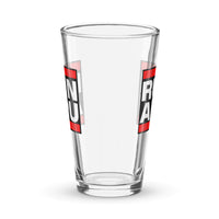 RUN APU Shaker pint glass