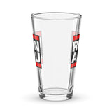 RUN APU Shaker pint glass