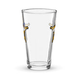 Airbus Posse Shaker pint glass
