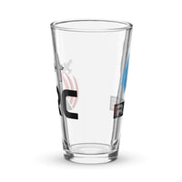 ARC THE RACE Shaker pint glass