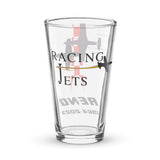 Reno Racing Jets Shaker pint glass