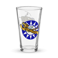 P-40 Shark and Flying Tiger National Logo Shaker pint glass