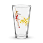 Memphis Belle Shaker pint glass