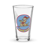 C-17 McChord 97th Airlift Squadron Heritage Shaker pint glass