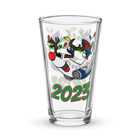 2023 Mother D Christmas Shaker pint glass