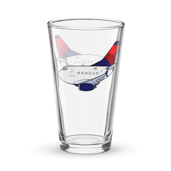 B-737 Mother D Shaker pint glass