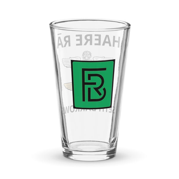 HAERE RA Brewery Logo Shaker pint glass