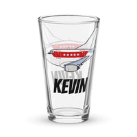 B-737 Janet Kevin Shaker pint glass