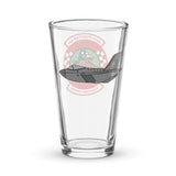 F-35 60th Fighter Squadron Shaker pint glass