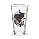 P-40 Shark and Flying Tiger National Logo Shaker pint glass