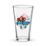 B-777 KLM Christmas Shaker pint glass