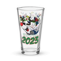 2023 Mother D Christmas Shaker pint glass