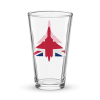 Vulcan Union Jack Shaker pint glass