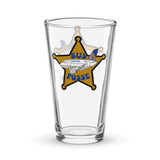 Airbus Posse Shaker pint glass