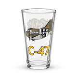 C-47 Boogie Baby Shaker pint glass