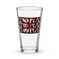 TORA Japanese Zero Shaker pint glass