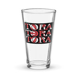 TORA Japanese Torpedo Bomber Shaker pint glass