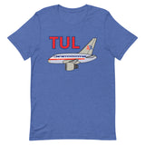 B-757 Retro TUL Unisex t-shirt
