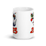 2023 Mother D Christmas White glossy mug
