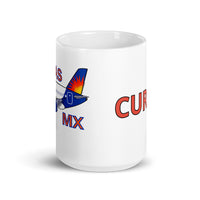 LAS MX CURLEY White glossy mug